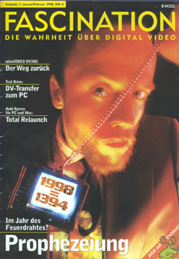 Bernd Kornek in "FASCINATION" - Ausgabe 7, Januar/Februar 1998, S.28/29, "USER PROFILE" - BK-Mediendesign & Konzeption - 460 Produktionen fr "CityInfo Mnchen" 1997-2002