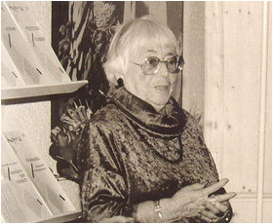 Luise Jost im Kommunikationszentrum fr Frauen (Kofra e.V.) in Mnchen