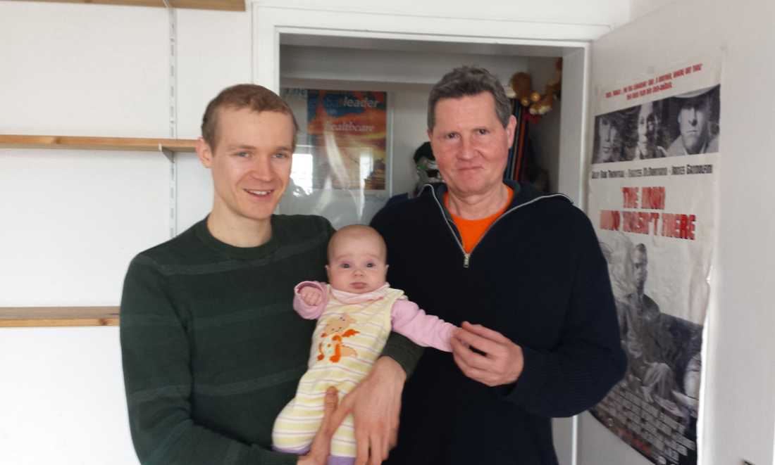 Foto von Michi und seiner Tochter meinem besten Untermieter in Mnchen (2014-2015)